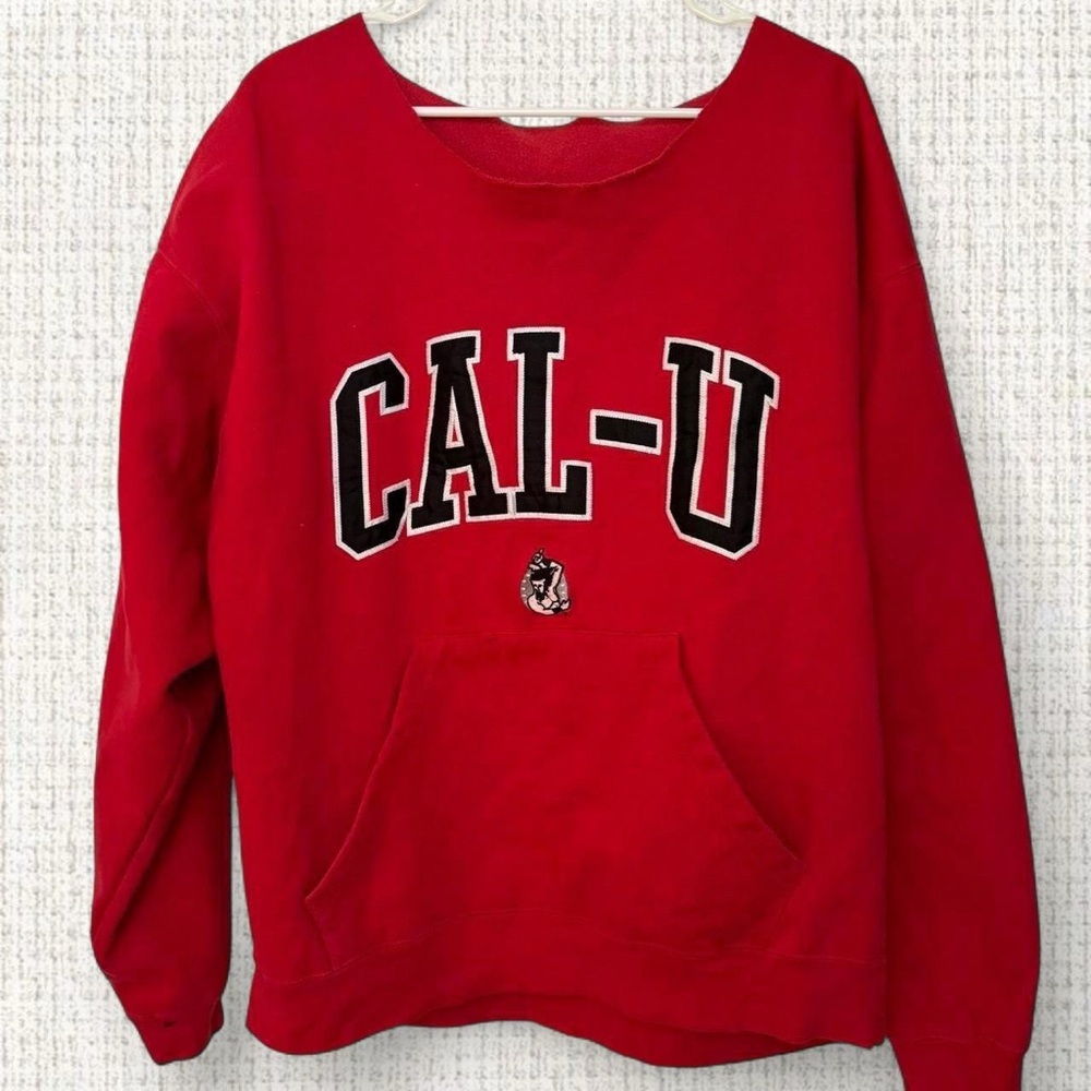 Red and Black CAL-U Sweatshirt